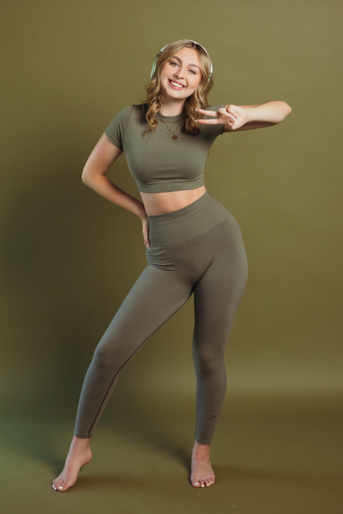 Kansas City senior photography session highlighting love of music