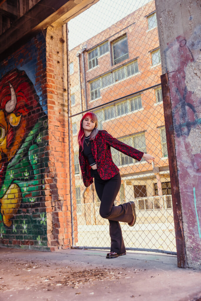 High school senior West Bottoms session in Kansas City