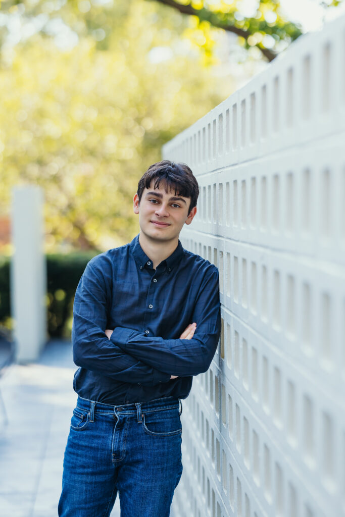 Kansas City high school senior photo session