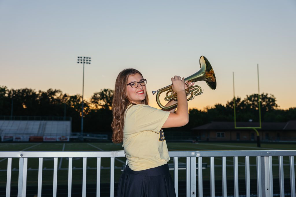 Personalized Kansas City senior photography by Maggie G Photo