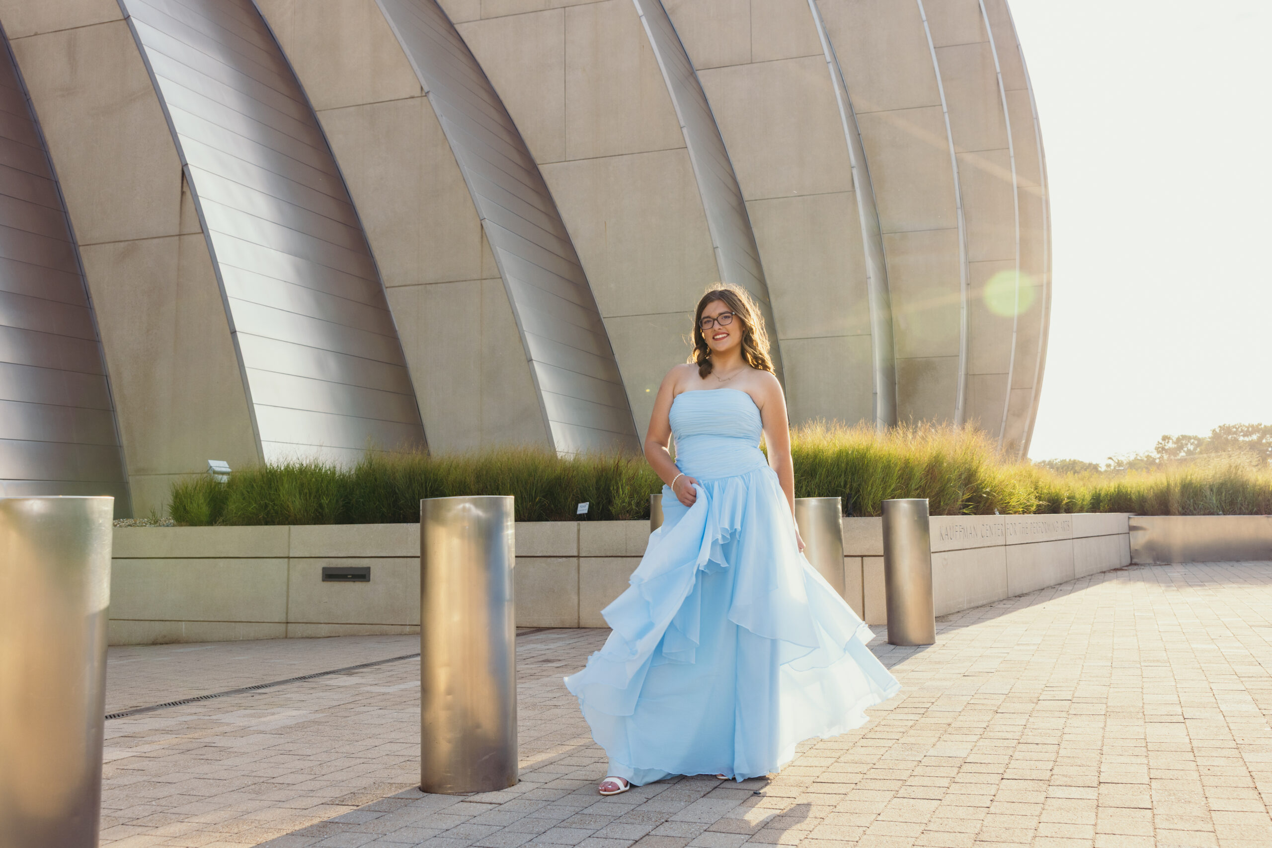Kansas City high school senior at Kauffman Performing Arts in downtown KCMO